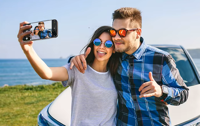 MirrorView Pro™ – Pantalla Selfie Inteligente para Cámara Trasera