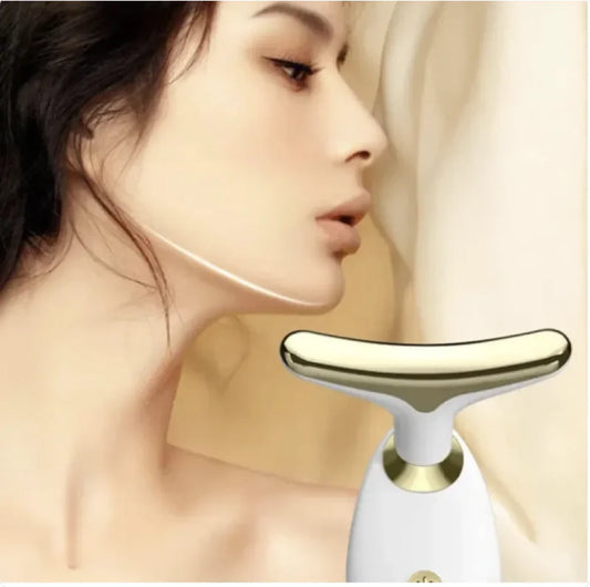 Dispositivo de Masaje Vibratorio para el Rostro y Cuello